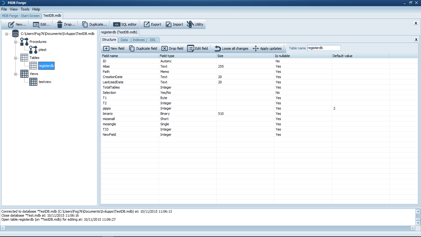 Free mdb editor download