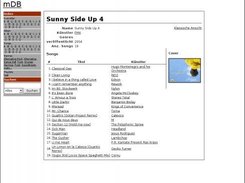 mDB displaying details of the album 'FM4 Sunny Side Up 4'