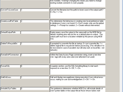 MDB Doc 1.50 Preferences screen under Access 2007 on Windows 7 