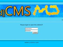 Preview for the adminCP