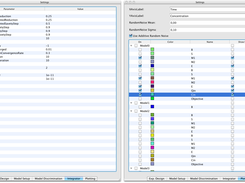 Integrator and Plot Settings