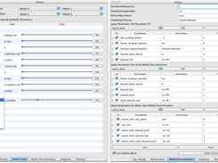 Model Parameter and Discrimination Settings