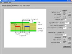 Multiple dielectric impedance calculator Screenshot 1