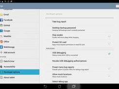 Developer Options