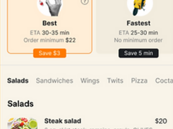 MealMe API Screenshot 1