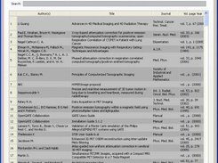meBiblio 1.1 list view