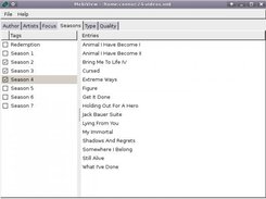 The viewer making it easy to navigate through a database