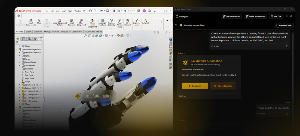 MecAgent Screenshot 1