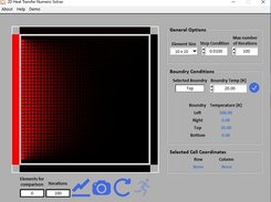 Demo for 10x10 Pixel element size run with boundary conditions