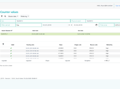 MECOMS Meter Data Management Screenshot 1