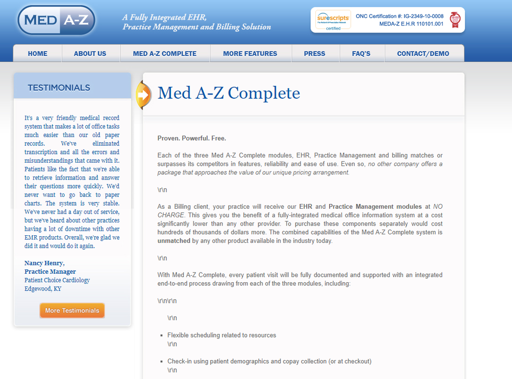 Med A-Z Complete Screenshot 1