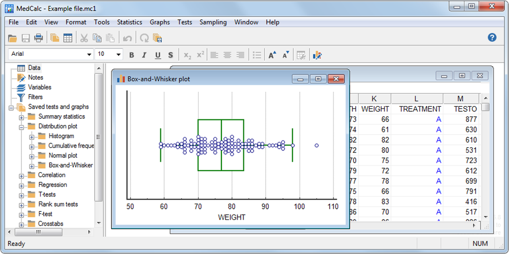 MedCalc Screenshot 1