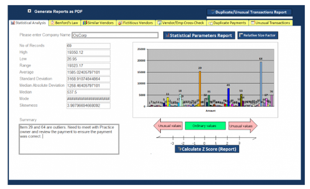 CPA Fraud Detection Service Screenshot 1