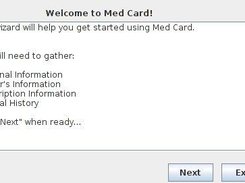 Start of the new user wizard (First Draft)