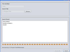 The searching process