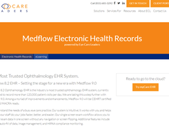 Medflow Ophthalmology EHR Screenshot 1