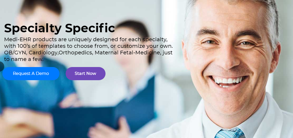Medi-EHR Screenshot 1