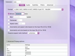 Advanced FFmpeg options
