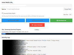 Downloading GUI