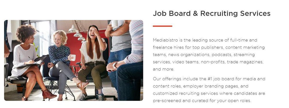 Mediabistro Screenshot 1