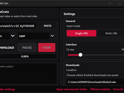 MediaCrate Preview Settings UI 4