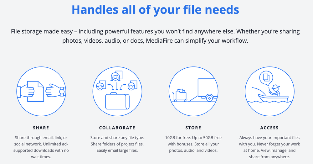 MediaFire Screenshot 1