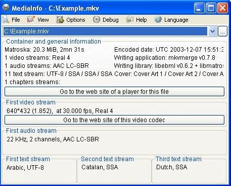 mediainfo linux