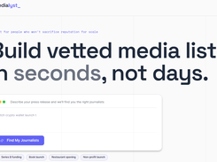 Medialyst Screenshot 1
