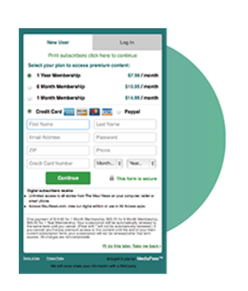 MediaPass Screenshot 1