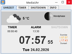 Alarm + Timer Aktiv