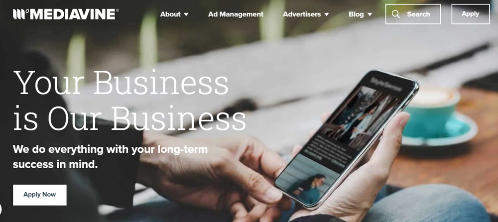 Mediavine Screenshot 1