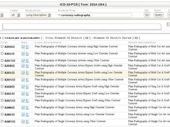 ICD10-PCS Searching in Long Desc