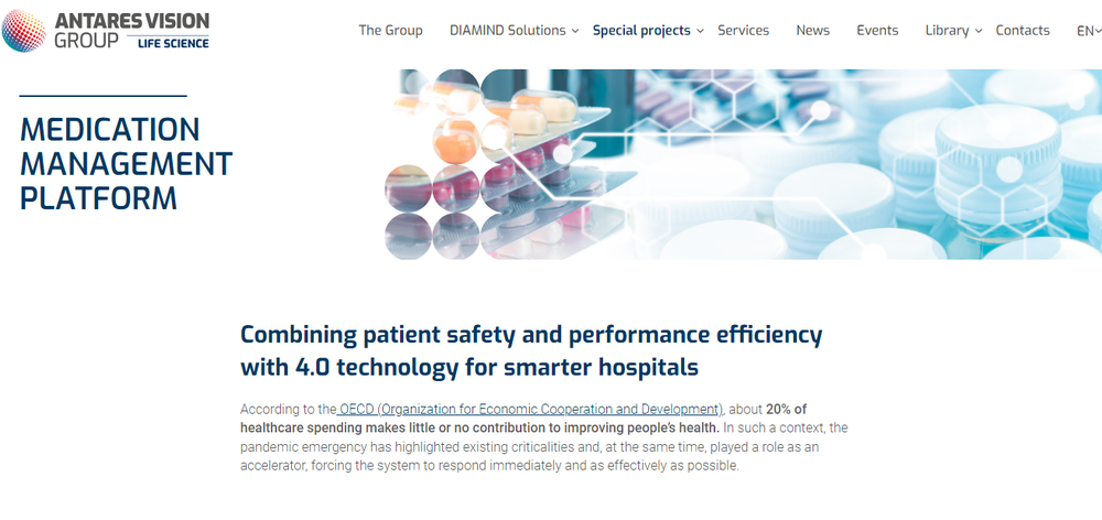 Medication Management Platform Screenshot 1