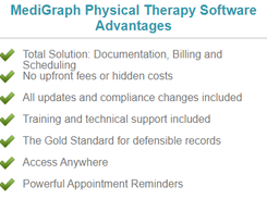 MediGraph Physical Therapy Software Screenshot 1