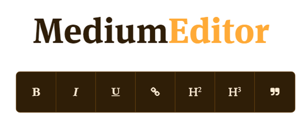 MediumEditor Screenshot 1