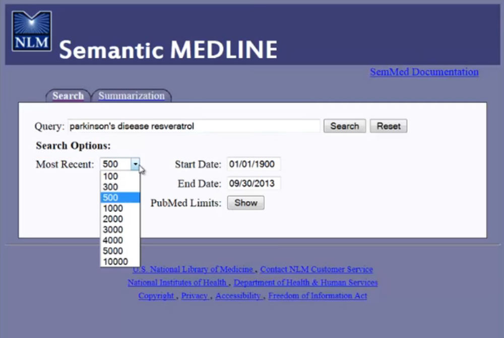 MEDLINE Screenshot 1