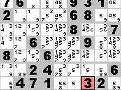 MEdoku running in the SonyEricsson K700 emulator