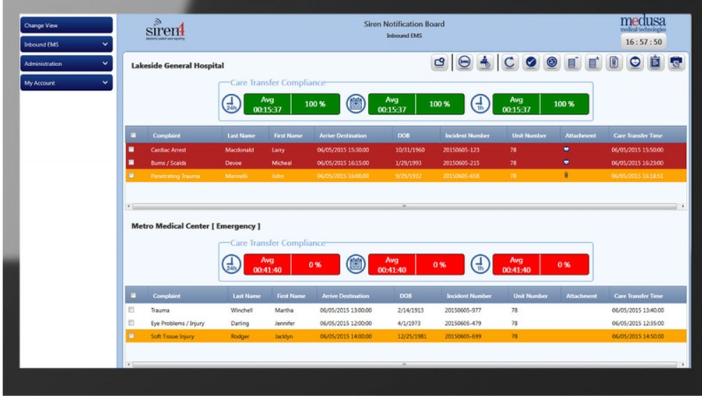 Medusa Medical Siren Screenshot 1