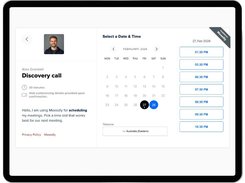 Meeedly's automated schedling