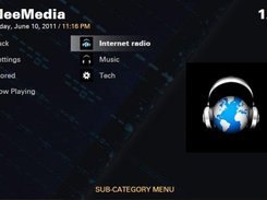Sub-Category menu