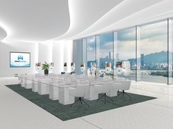 virtual boardroom in metaverse