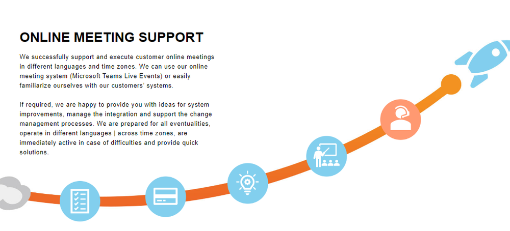 Online Meeting Tool Screenshot 1