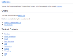 Mega Project List Screenshot 1