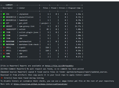 MegaLinter Screenshot 1