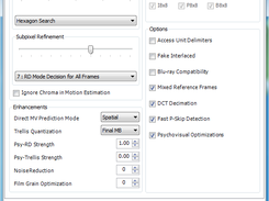 MeGUI - x264 Configuration Dialog - Analysis