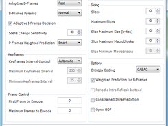 MeGUI - x264 Configuration Dialog - Frame-Type