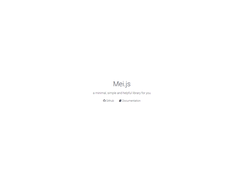 Mei.js Screenshot 1