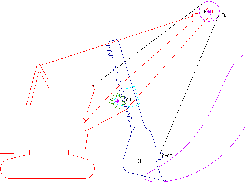 Rope-shovel simulation