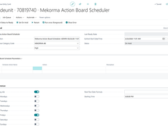 Action Board Scheduler for Hands-Free AP