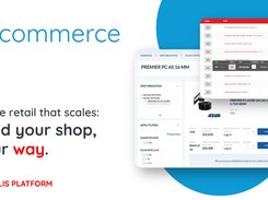 Online shop customizable and scalable